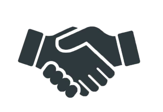 handshake graphic icon