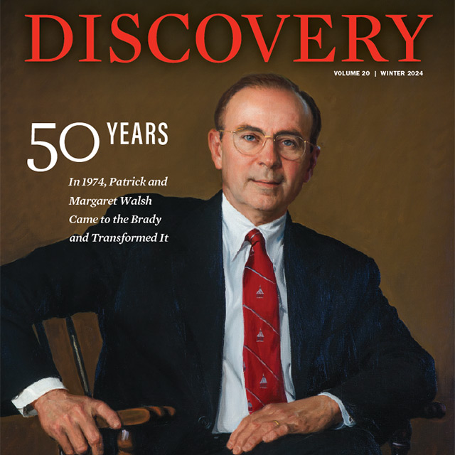 Illustrated cover image for Discovery winter 2024 issue