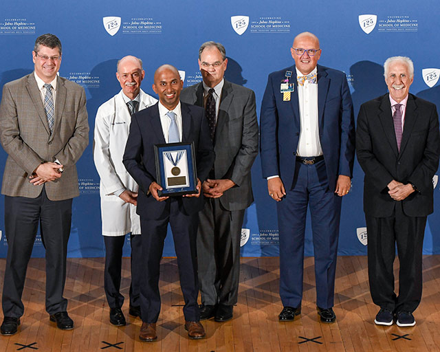 Dr Bettegowda Receives Physician of The Year Recognition Featured Slide 3