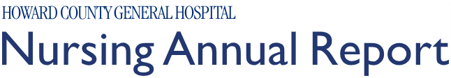 Howard County General Hospital Nursing Annual Report (logo)