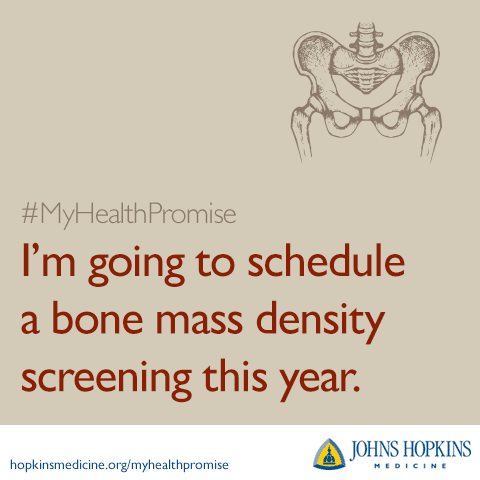 What is the procedure for a bone-density test?