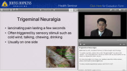Trigeminal Neuralgia  on Above To Watch A Presentation On Treatment For Trigeminal Neuralgia