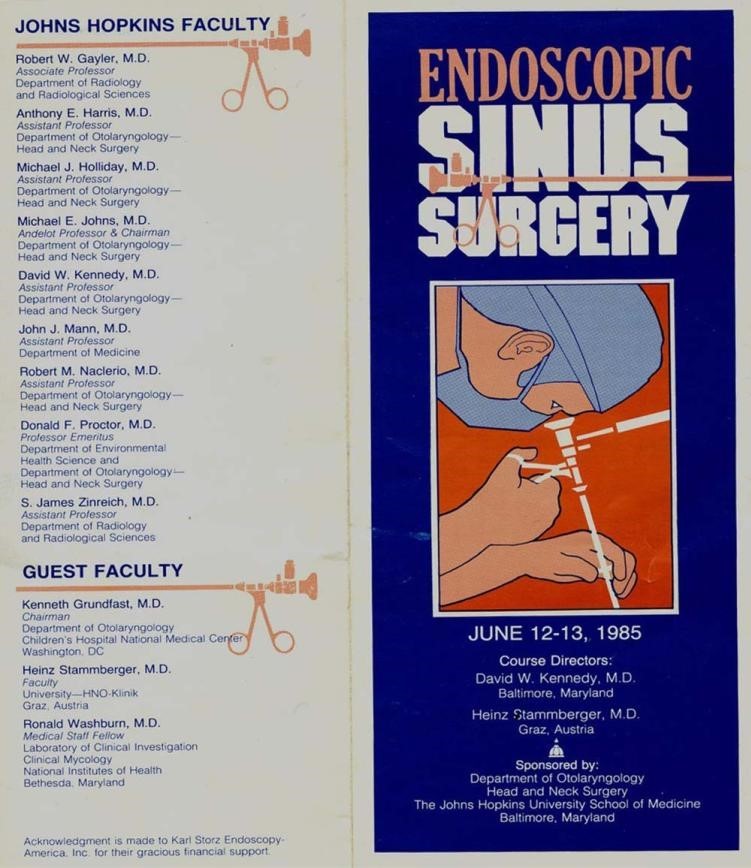 endoscopic surgery flyer