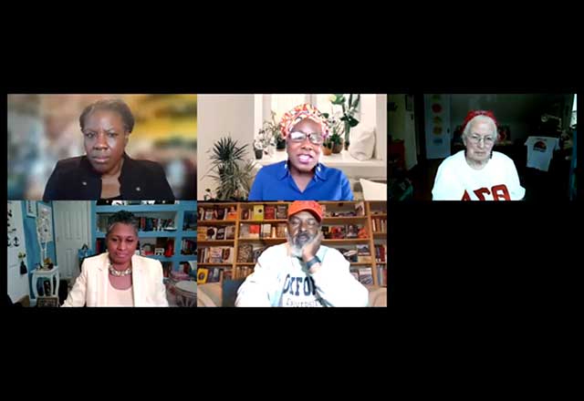 Book discussion on Zoom