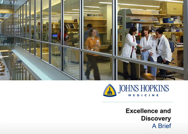 Cover of the Excellence and Discovery brief PDF