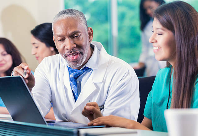 doctors speaking