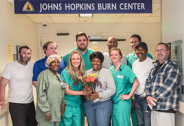 Johns Hopkins Burn Center Team