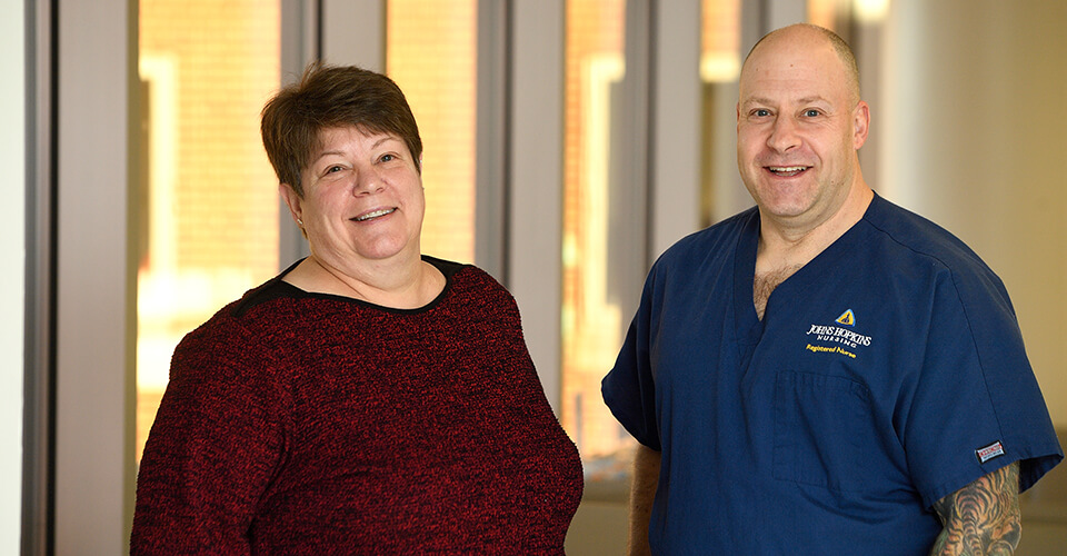 Yvette Wilson and Craig Shoemaker, both Nurse Educators