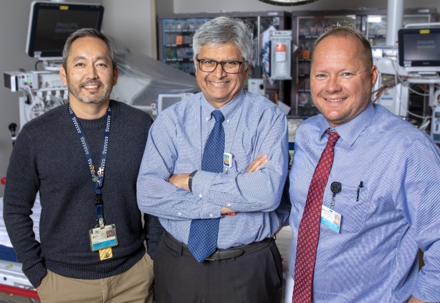 Drs. Kennedy, Rahman, Dean