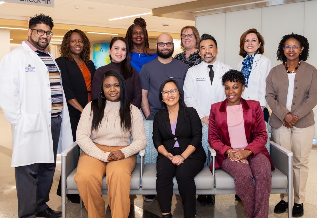 Ameesh Vora, M.D., and the Utilization Management Team
