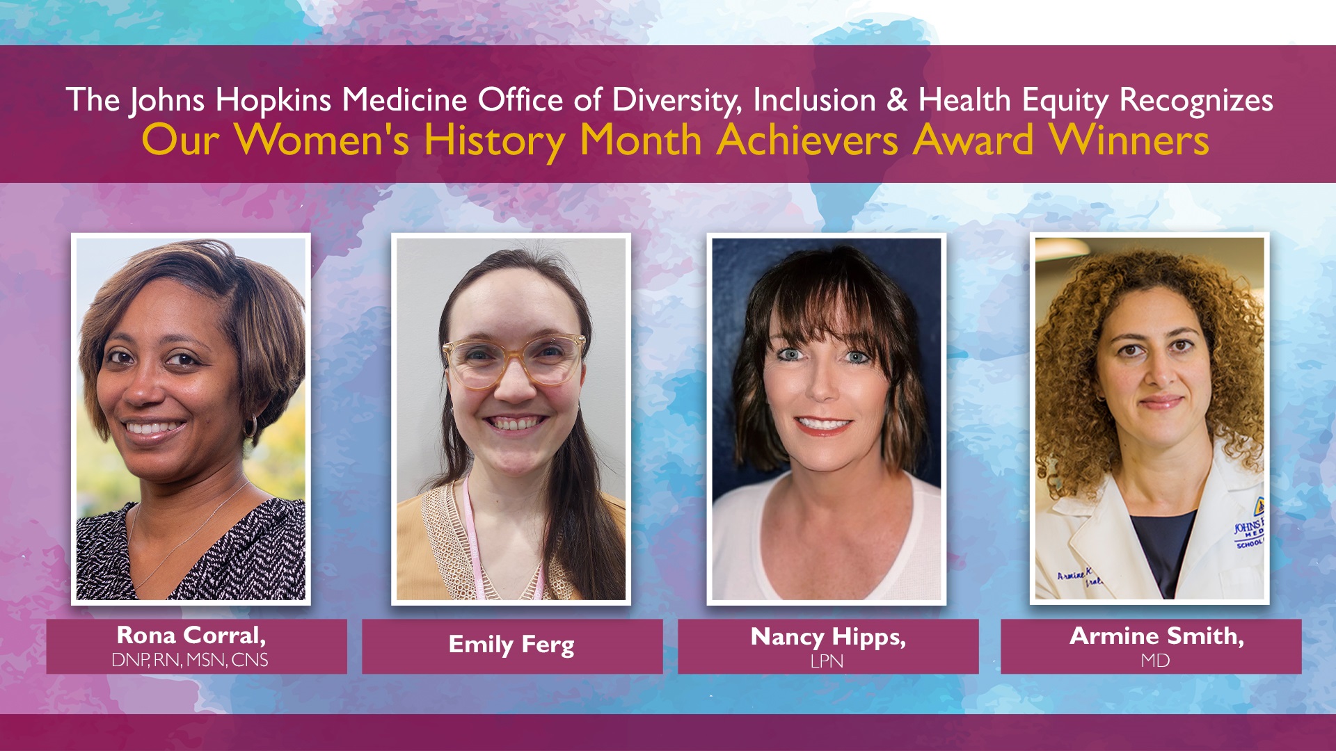 2023 Women's History Month Achievers