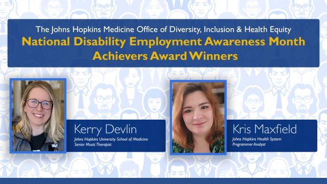 2023 Disability Employee Awareness Month Achievers Award Winners
