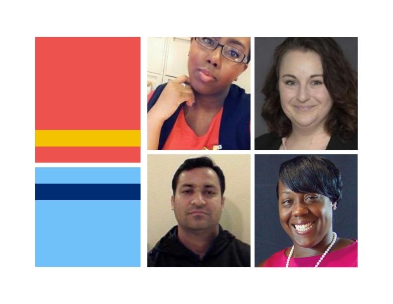 Danielle McKoy, Anastasia Artayet Shepherd, Melissa Selby, Chandra Mani Panthi