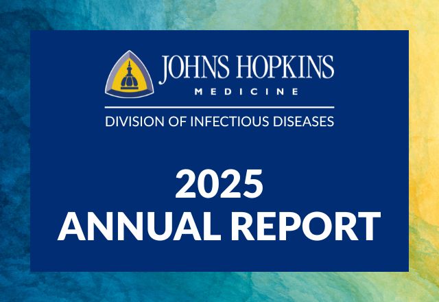 2025 Annual Report from the Division of Infectious Diseases