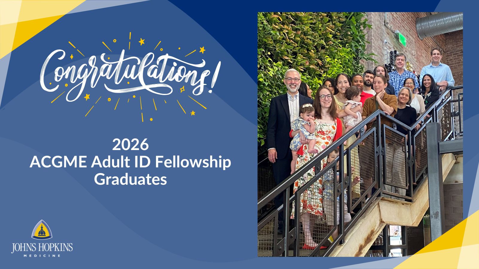 2026 ACGME Adult Infectious Diseases Fellowship Graduation