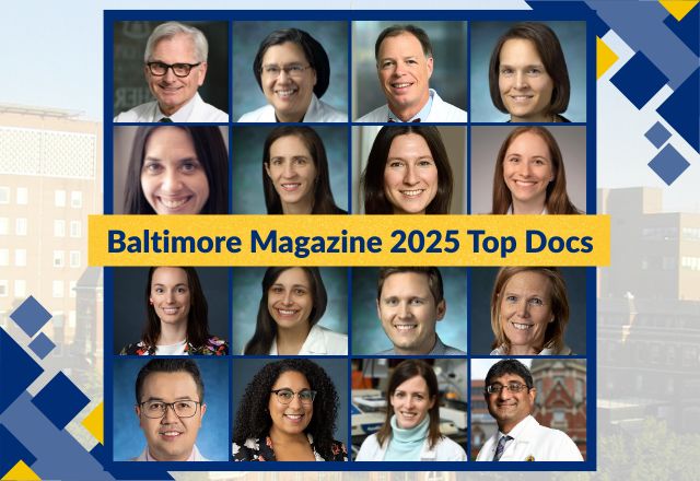 Johns Hopkins Division of Infectious Diseases Care Providers Named Among Baltimore Magazine's 2025 Top Doctors