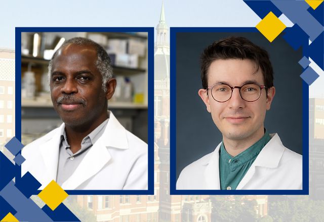 Drs. Joel Blankson and Francesco Simonetti