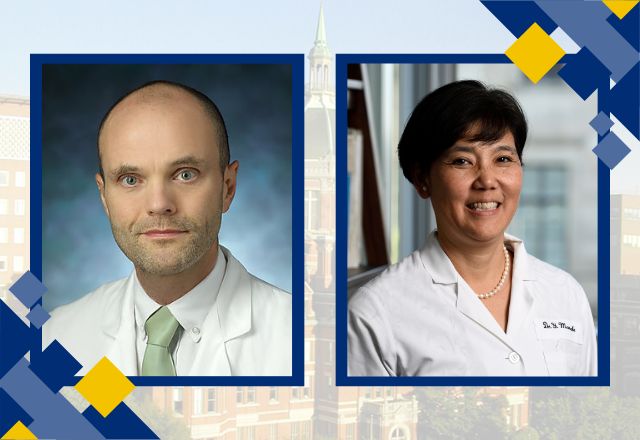 Drs. Matthew Hamill and Yuka Manabe