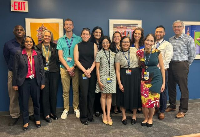 ID fellows group with program leadership