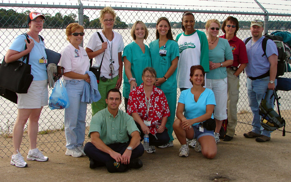 The Katrina relief team