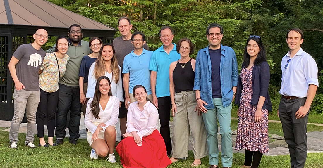 Fellows posing in a group