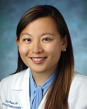 Daisy Duan smiles for a photo