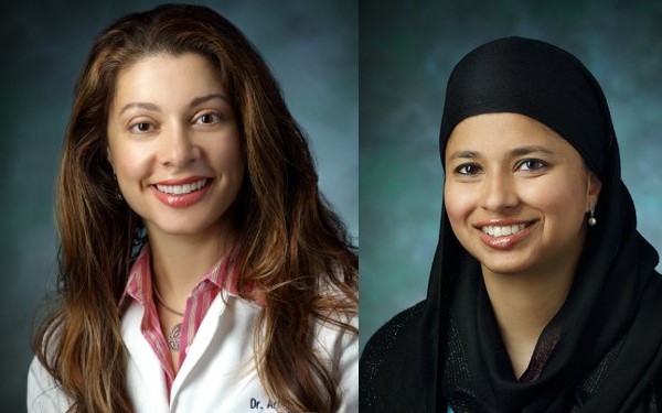 two female doctors