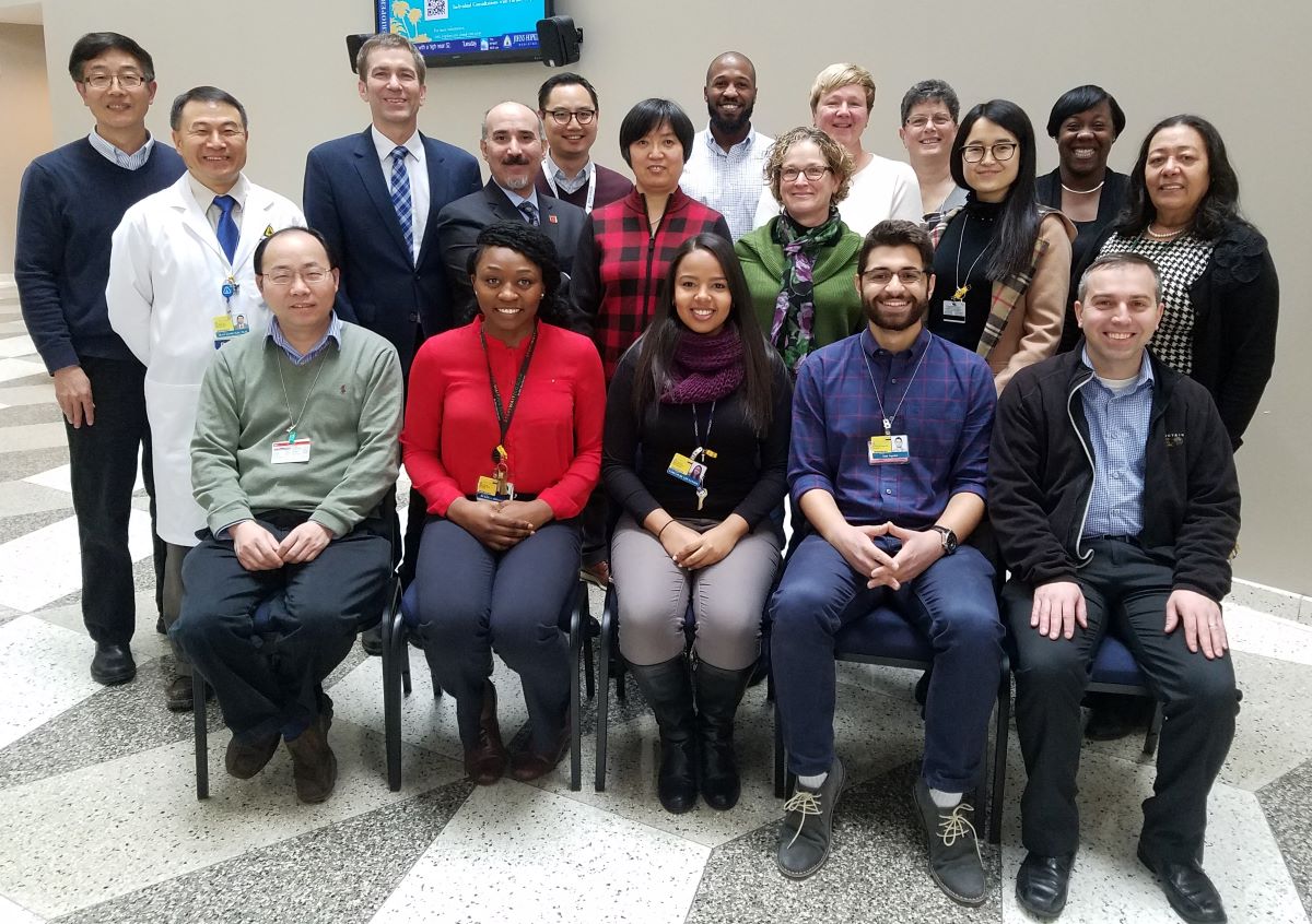 group of doctors and researchers
