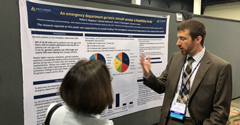 Phil Magidson at the American Geriatric Society