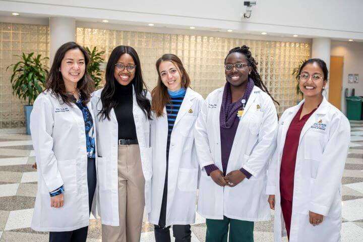 five female doctors
