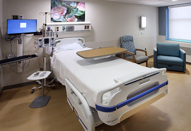labor and delivery room