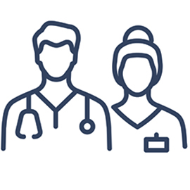 illustration of 2 people