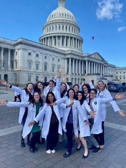 students on capitol hill