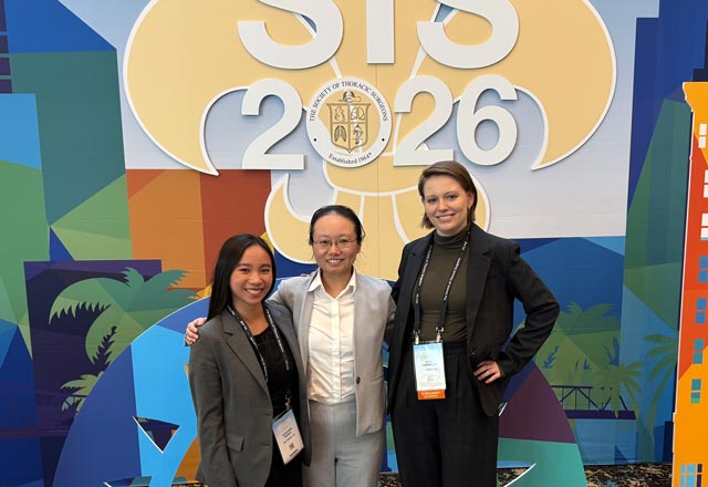 Alexandra Rizaldi and team at STS 2026