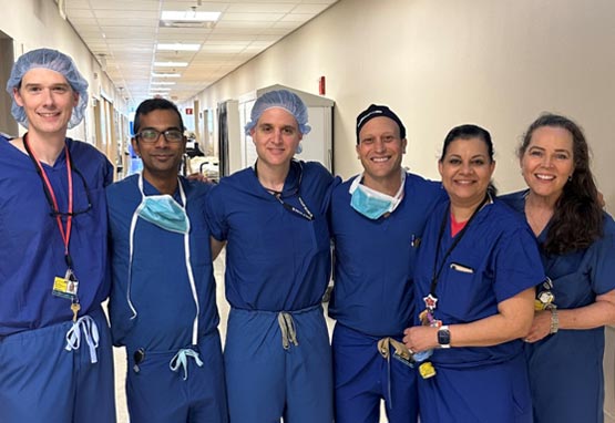 Structural heart interventions team