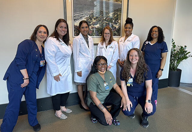 The Heart Failure Bridge Clinic team in 2024.