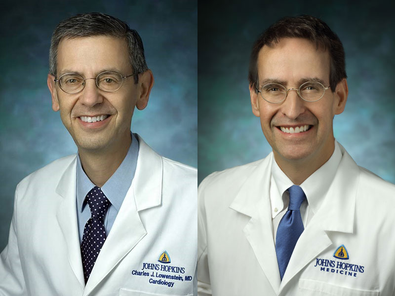 Image of Drs. Charles Lowenstein and James Gammie