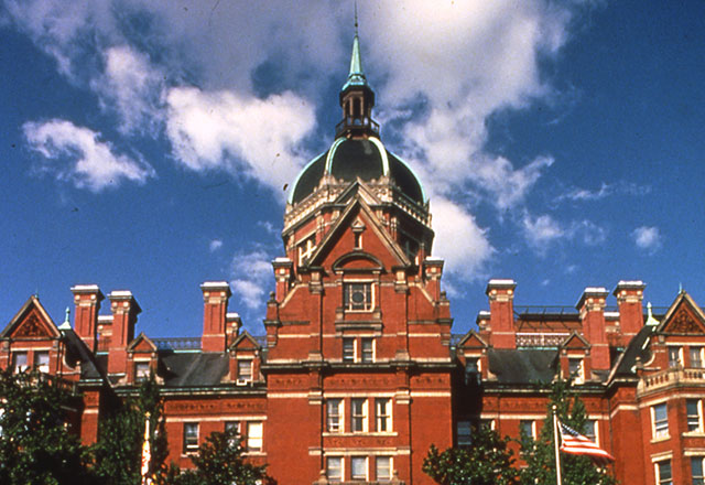 The dome at The Johns Hopkins Hospital
