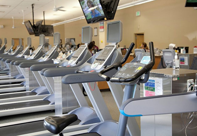 treadmills in our facility