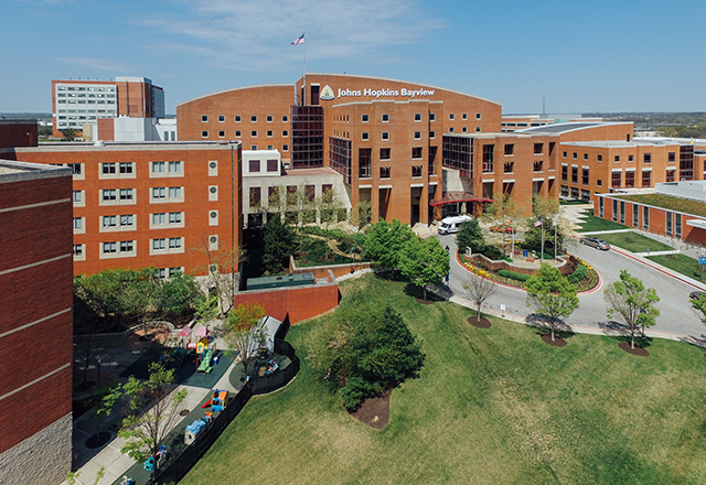 a photograph of Johns Hopkins Bayview Medical Center