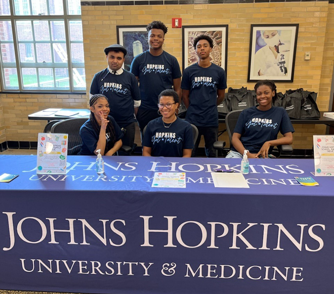 Johns Hopkins Summer Jobs Program (JHSJP) interns