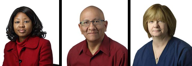 Tamiko Scian, Milton Alcazar and Patricia Gabriel 