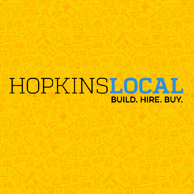 Logo of HopkinsLocal program.