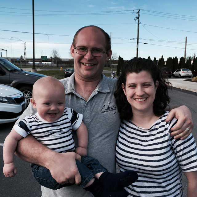 Esther Martin and family