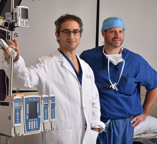 Amir Dorafshar and Chad Gordon