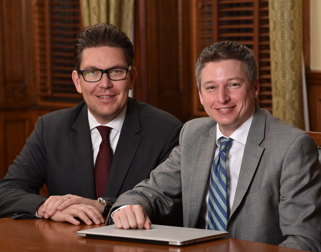 Gerald Brandacher and Jamie Shores