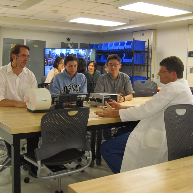 The photo shows the Carnegie Center for Surgical Innovation.