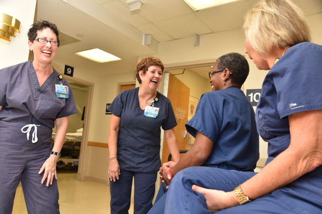 The photo shows Suburban nurses.
