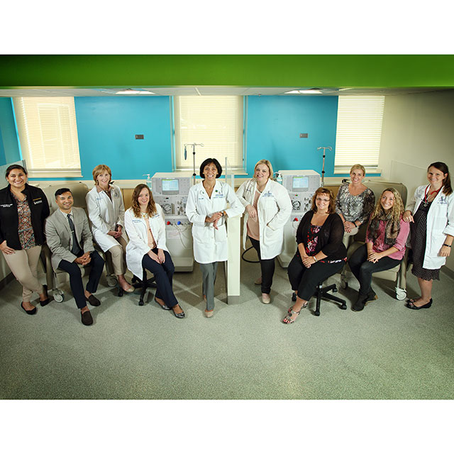 The pediatric hemodialysis team