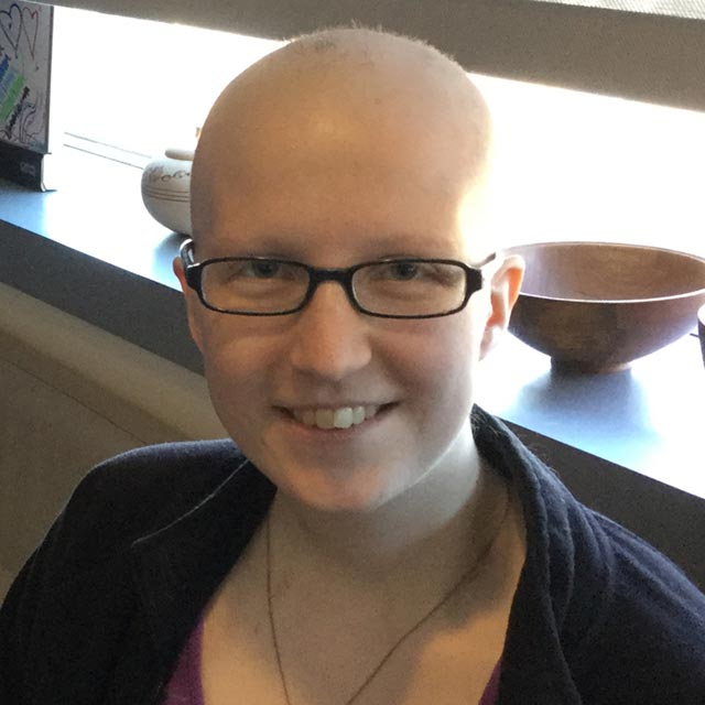 A photo shows Karen Shollenberger.